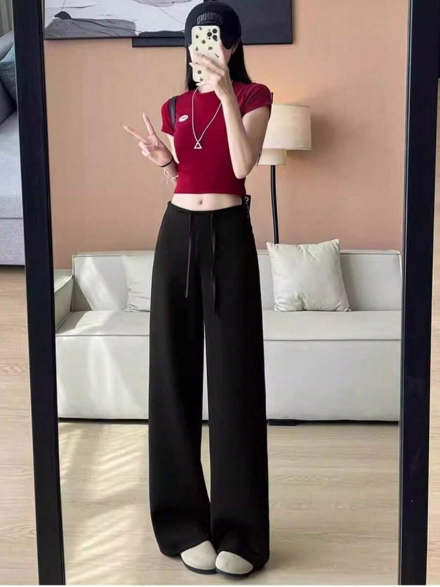 Women Pants - Black - View 1