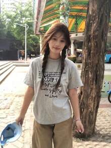 Women T-Shirts - Light Grey - View 1