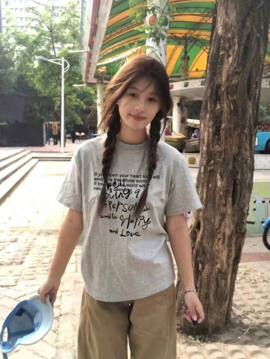 Women T-Shirts - Light Grey - View 1