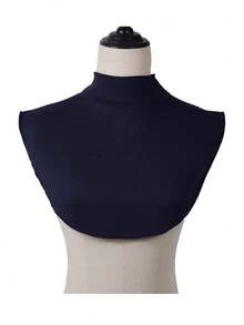 New Modal Cotton Fake Collar Shirt, Modal Solid Color Base Layer Women's Versatile Accessory Fake Collar Scarf 1pc - Multicolor - View 12