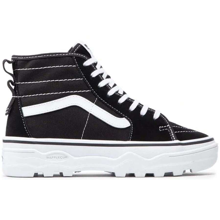 Vans Women Casual Athletic Shoes - 黑色 - 查看 1
