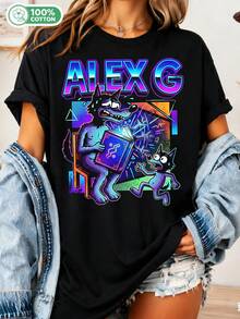 Women T-Shirts - Black - View 1
