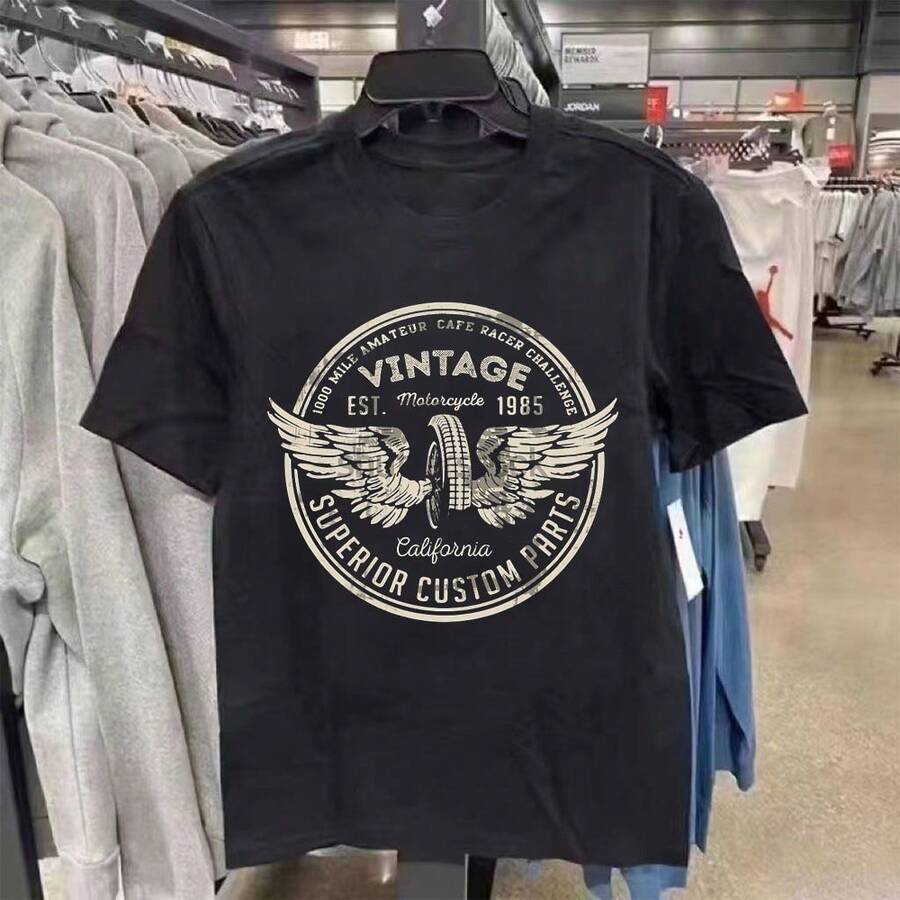 T-shirts för män - Svart - Visa 1