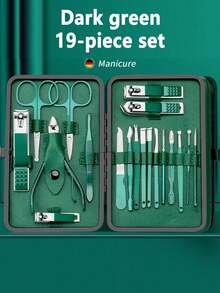 2-24pcs Nail Care Set, Nail Tool Set, Nail Care Kit, Nail Tools, Nail Clippers, Portable Travel Women's Gift - Multicolor - View 28