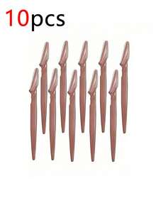 10/6/1pc Eyebrow Trimmer Set, Eyebrow Trimmer, Long Handle Trimmer, Eyebrow Groomer, Beauty Tools For Shaping And Trimming Eyebrows, Exfoliating And Callus Removal Tools, Razor, Precision Eyebrow Trimmer, Face And Neck Shaver Blades, Hair Removal - View 6