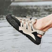 Men Sandals - Beige - View 3