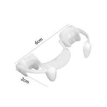 1 Pcs Halloween Retractable Vampire Braces Reusable Dentures Vampire Tooth Tips Halloween Cosplay DIY Makeup Dress Up Halloween Holiday Cosplay Carnival Party Dance Props - 1 - View 3