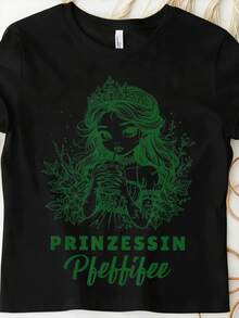 Women T-Shirts - Black - View 4