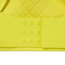 LI-NING Women's High Support Sports Bra Sweat-Proof Non-See-Through Fitness Top AUBW010 - Glazed Yellow - View 9