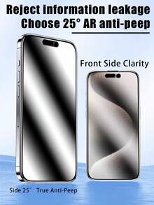 MSRI 6 piezas Protector de pantalla de cerámica mate con cobertura completa y privacidad, tacto suave, pantalla táctil sensible, protección de privacidad, resistente a arañazos, anti-caídas y a prueba de roturas, película de cerámica suave de fácil aplicación, compatible con fundas de teléfono, compatible con IPhone17e/17 Promax/16 Promax/15 Promax/14 Promax/13 Promax/12 Proma/17 Pro/16 Pro/15pro/14 Pro/17air/16/15/14/13/12/11 y otras series. - Negro - Ver 4