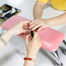 European Style Manicure Hand Rest, Rectangular Manicure Support Pillow, PU Leather Material, Non-Slip And Easy To Clean, Specially Designed For Nail Salons, Suitable For Nail Shops And Home - Multicolor - View 2