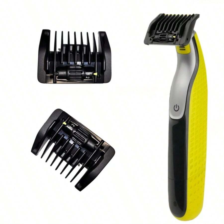 5合1导梳保护罩，适用于One Blade QP2520 QP2530 QP2620 QP2630 QP2724 QP2834胡须修剪器，1-5毫米可调节