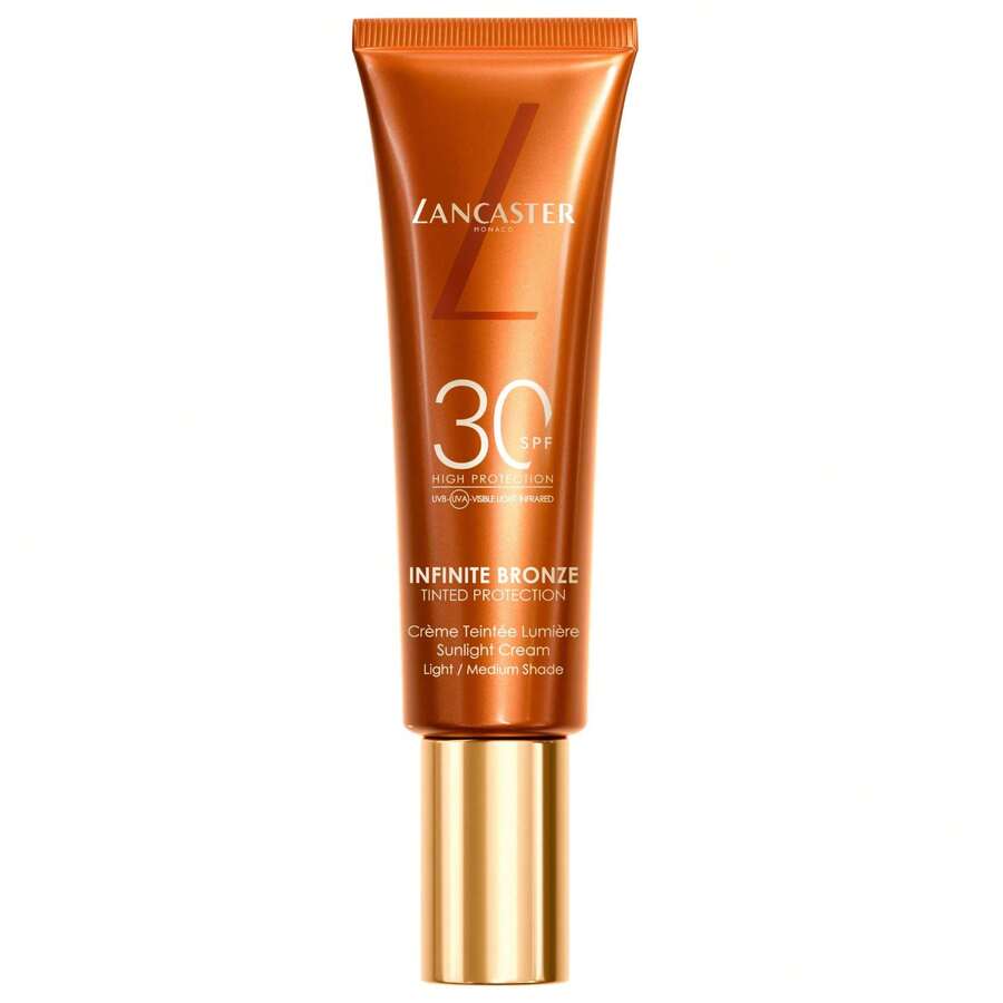 Lancaster Infinite Bronze Tinted Protection Sunlight Cream SPF30 50ml - Light/Medium Shade - View 1