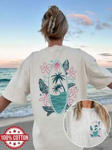 Women T-Shirts - White - View 7