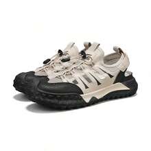 Men Sandals - Beige - View 2