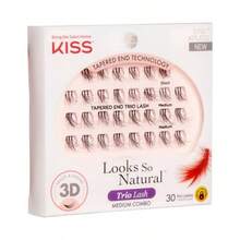 Kiss Ever-Ez Trio Lashes Medium Combo by Kiss - como en la foto - Ver 3
