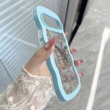 波模様の縁取りと蝶の透明スマホケース、繊細で少女らしいデザイン。GooglePixel 10 Pro、Pixel 10、Pixel 10A、Pixel 9A、Pixel 9、Pixel 9 Pro、Pixel 8、Pixel 8A、Pixel 7Aに対応。防水、防震、衝撃防止、耐摩耗設計。 - ファーピークブルー - チェックする 3