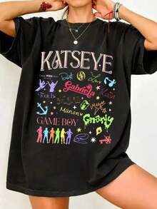 Women T-Shirts - Black - View 1