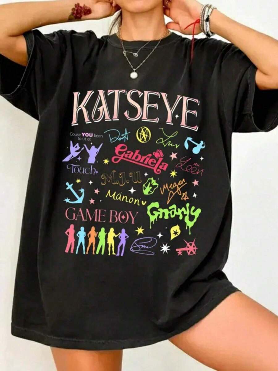 Women T-Shirts - Black - View 1
