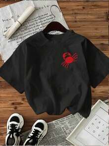 Plus Size T-Shirts - Black - View 2