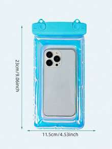 防水手機袋 鐳射防水袋 游泳袋 IPX8 防水手機殼 相容 iPhone 手機防水袋 適用海灘與郵輪必需品 觸控螢幕 附掛繩 適用潛水、旅行、海灘、獨木舟、划船、郵輪、水上樂園、激流泛舟 觸控螢幕手機收納袋 可收納護照、錢包、鑰匙 觸控螢幕游泳裝備收納袋 送禮給女性、男性、女孩、男孩、妻子、伴侶、學生 情人節、母親節、生日、畢業禮 - 彩色 - 查看 9