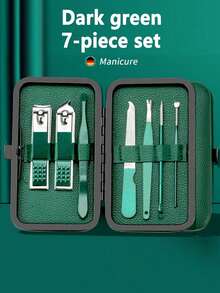 2-24pcs Nail Care Set, Nail Tool Set, Nail Care Kit, Nail Tools, Nail Clippers, Portable Travel Women's Gift - Multicolor - View 11