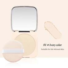 GECOMO Large Capacity Matte Setting Powder, Long-Lasting Anti-Fog, Coverage Shimmer for Highlights and Finishing Makeup - 211053-01 - Ver 7