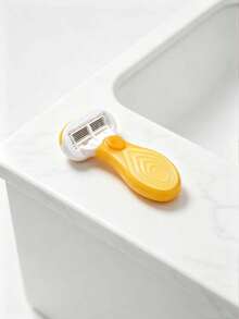 Yellow Women'S Hair Removal Razor, Suitable For Underarms, Legs, And Bikini Area. Portable Design, Yellow Safety Manual Razor, Women'S Bikini Manual Razor Blades, 5-Blade, Stainless Steel Blades, Replaceable Yellow Razor Head. A Must-Have Travel Gift For Girls (Handle + Razor Head + Storage Box). Suitable For Summer Travel, Outings, Commuting, Work, College Students, Women, And As A Gift For Sisters, Girls, And Friends. - Multicolor - View 6