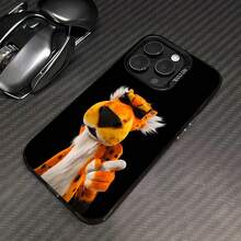 Gafas de sol geniales con temática de Chester Cheetah naranjafunda de teléfono Fundas compatibles con ,Apple,VIVO,OPPO,,, y Honor.Fabricadas en silicona TPU,ofrecen protección contra golpes y caídas. - Negro - Ver 3