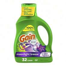 Exclusive Special : Cleaning Essentials Multi-Pack Moonlight Breeze Laundry Detergent, 6 Weeks Long-Lasting Fragrance, Powerful Clean & Odor Fighting, HE & Cold Water Compatible, Irresistible Scent Large Capacity Family Pack | Suitable For Any Room | Great For Gifting | Excellent Cleaning Essential - 46 液盎司 - 查看 3