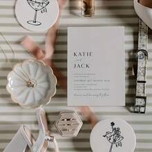 50pcs Personalized Wedding Paper Coasters, Customizable Name/Date/Text, Suitable For Wedding, Engagement Decoration, Exclusive Tabletop Protection Pads, Used For Table Setting Beverage Cup Holders, Anniversary, Wedding Favors, Monogram - White - View 4