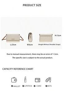 Michael Kors Jet Set Item Printed Women's Shoulder Strap Crossbody Bag 35H8GTTC6B VANILLA - 香草色印花/橡果棕色35H8GTTC6B VANILLA - 查看 11