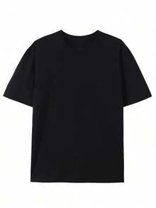 Disney Collab Mickey Mouse Rainbow Pride Double-Sided Print T-Shirt, Men's Oversized Graphic Tee, Summer Outfits For Men, Summer Clothes, Casual Streetwear Top - Black - View 2