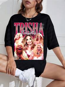 Women T-Shirts - Black - View 1