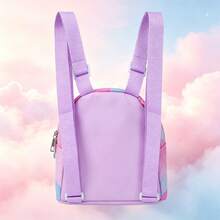 Adorable Demon Pop Hunter Design Schoolbag, Cute Cartoon Mini Backpack,Kawaii Cartoon Backpack, Cute Shoulder Bag, Backpack - Multicolor - View 2