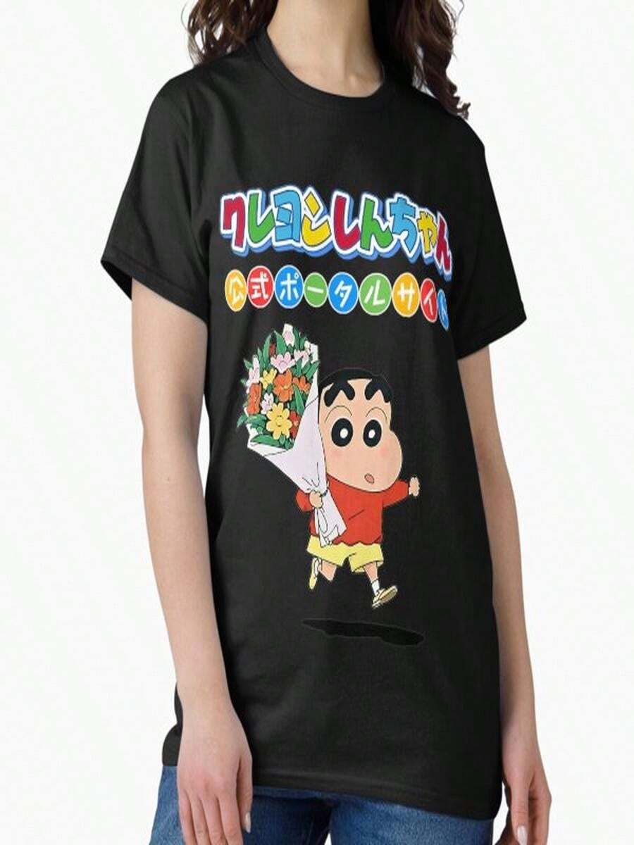 Women T-Shirts - Black - View 1