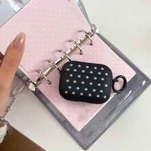 Étui d'écouteurs style coréen minimaliste à pois compatible avec Apple AirPodsPro3 Case/AirPodsPro2 Case/AirPodsPro Case/AirPods4 Case/AirPods3 Case/AirPods2 Case/Étui d'écouteurs à la mode pour femmes/Étui d'écouteurs minimaliste/Étui d'écouteurs Apple/Housse d'écouteurs Apple - Rose bonbon - Voir 28