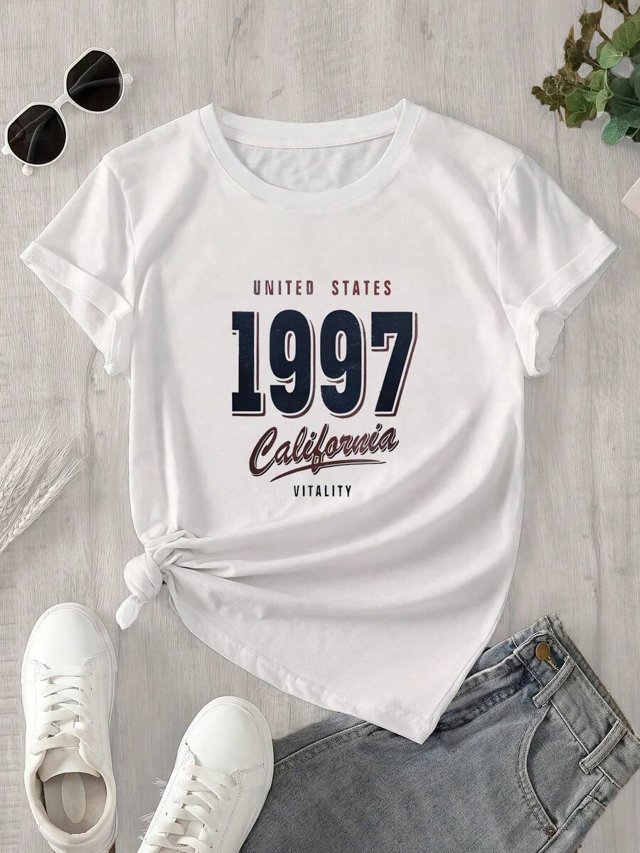 Halloween Graphic T-Shirt - White - View 1