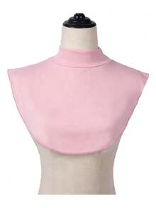 New Modal Cotton Fake Collar Shirt, Modal Solid Color Base Layer Women's Versatile Accessory Fake Collar Scarf 1pc - Multicolor - View 2