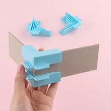 4PCS Corner Guides For Chipboard Boxes,Right Angle Clamp Tool Assembly Clamps For Gluing Papers Card Making Positioning Squares Scrapbooking Tool Suitable For 1mm,1.5mm,2mm And 3 Mm Thicknesses Paper - ColorC - View 3