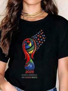 Custom Text Mexican  Emblem T-Shirt- Playera Personalizada Con Escudo De Mexico - Negro - Ver 1