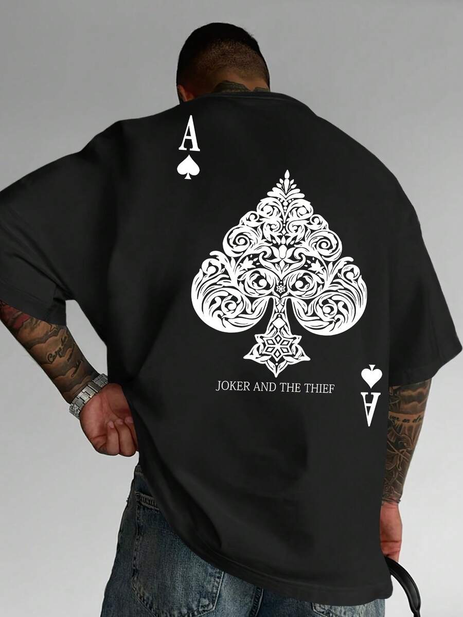 Men T-Shirts - Black - View 1