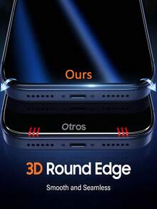 2pcs Privacy Tempered Glass Screen Protector, Compatible With IPhone 17 Pro Max/17 Air/17/16 Pro Max/16 Plus/15 Pro Max/14/13/12/11/XS/XR Series, Privacy Protection, Anti-Scratch, Compatible With Phone Cases, Bubble-Free Application, Phone Accessories - Black - View 5