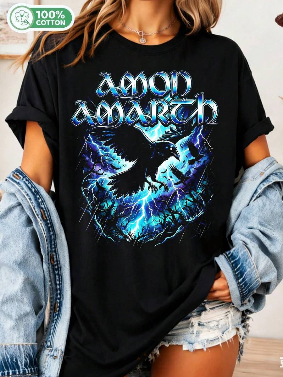 Women T-Shirts - Black - View 1