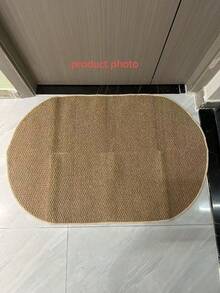 1 件菠萝藤编圆形波浪边地毯，适用于户外露台、阳台，防紫外线，美式休闲风格，可作门廊、木质甲板装饰地毯，北欧风格，适用于客厅、卧室等多种场所，圆形多功能地垫。 - 多色1 - 查看 11