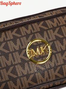 2026 New Classic Versatile Solid Color PU Waterproof Rhombus Design Retro Fashionable Metal Animal Logo Decor Shoulder Bag Square Bag With Letter Pattern Luxury Designer Bag Designer Bag For Women Cruise Essential Travel Essential - Coffee - View 6