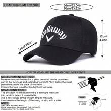 1 Stück Herren Baseballkappe mit gesticktem Logo, Streetwear Mode Lässig Hut für Frühling, Herbst, Reisen, Strandurlaub - Verschiedenfarbig - Übersicht 2