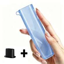 1SET Brand New Solid Color Transparent/Opaque TPU Soft Shell Protective Case With Hanging Hole For IQOS ILUMA I ONE, Anti-Slip Anti-Drop Protective Cover (1pc Protective Case + 1pc Replacement Tool), TPU Material Heat Resistant Anti-Drop Anti-Scratch Full Hand Feel Non-Slip, Suitable For Latest 7th Generation IQOS ILUMA I ONE, Ideal For Protecting Your I ONE Daily Use - Transparent Version - View 13
