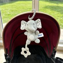 1pc Cartoon Animal Activity Car Hanging Toy, Unisex, Can Be Hung On Car Safety Seats, Strollers, Can Be Used As Wind Chime Pendant, Soothing Doll, Suitable As Newborn Gift - Multicolor - View 11