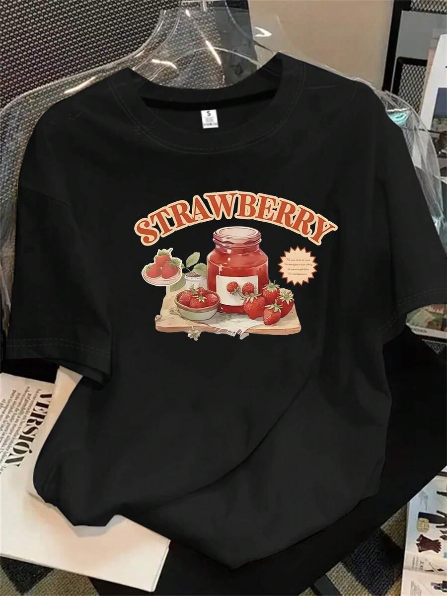 Halloween Graphic T-Shirt - Black - View 1